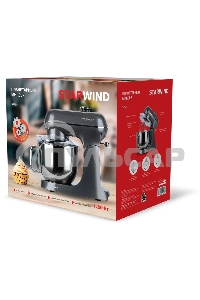 Миксер планетарный Starwind SPM4171 1200Вт серебристый