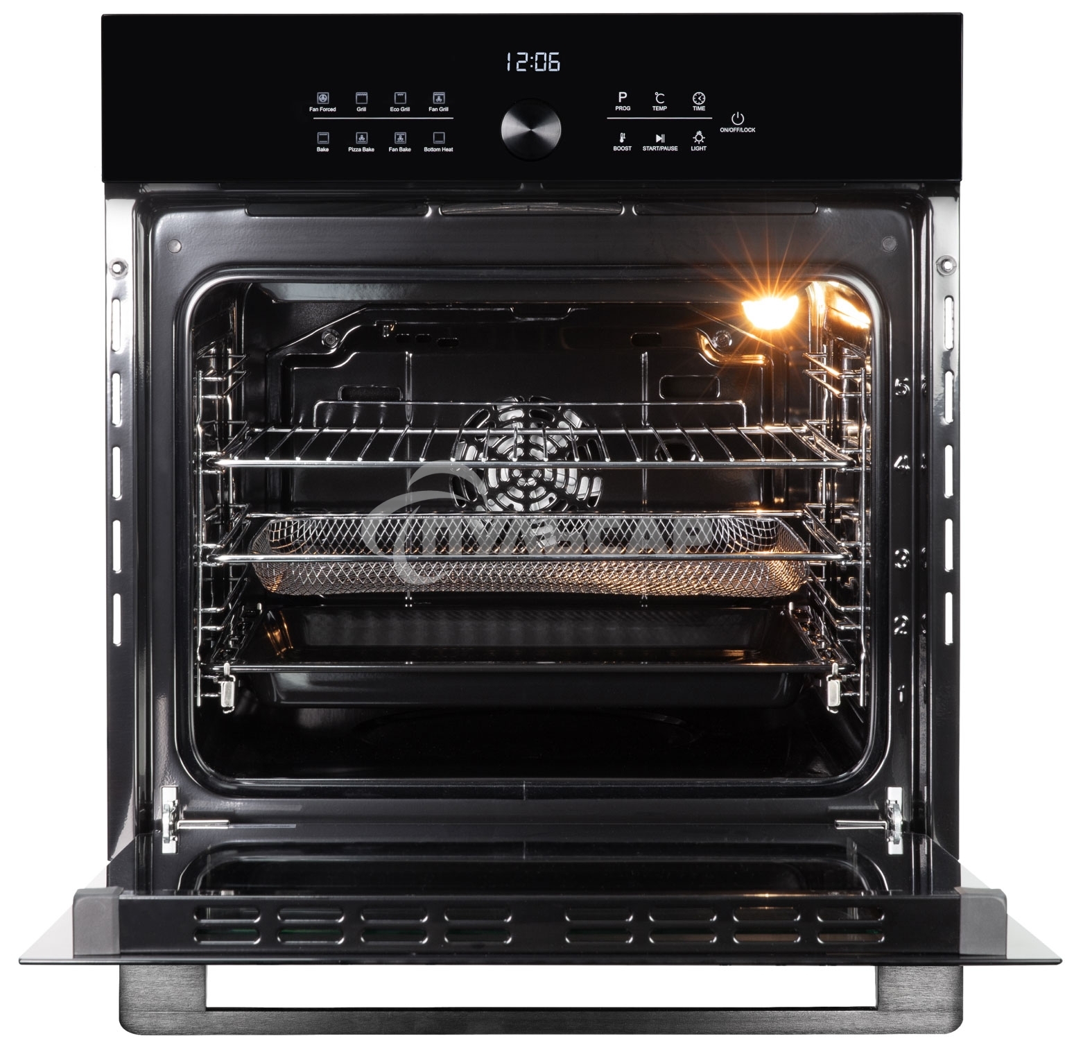 Духовой шкаф электрический Zigmund & Shtain E 168 B черный