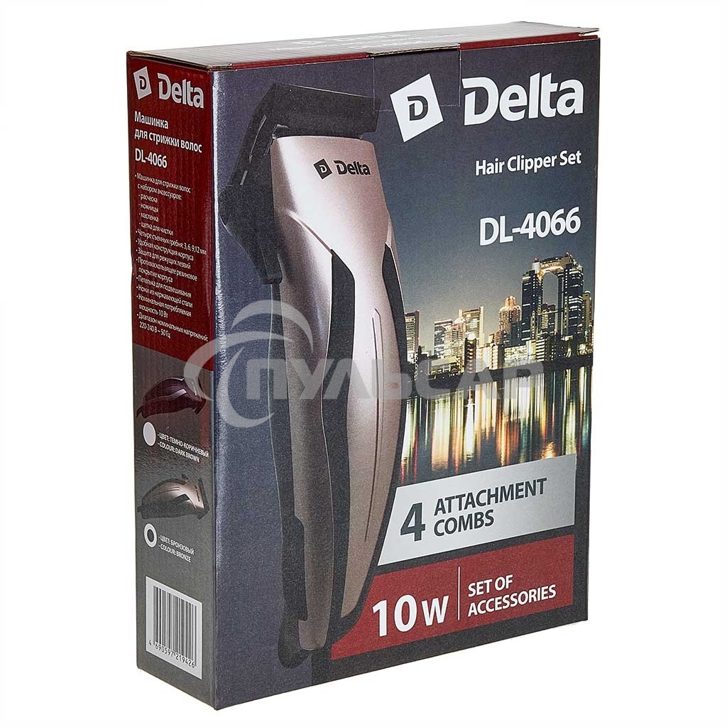 Машинка для стрижки DELTA DL-4066 бронзовый