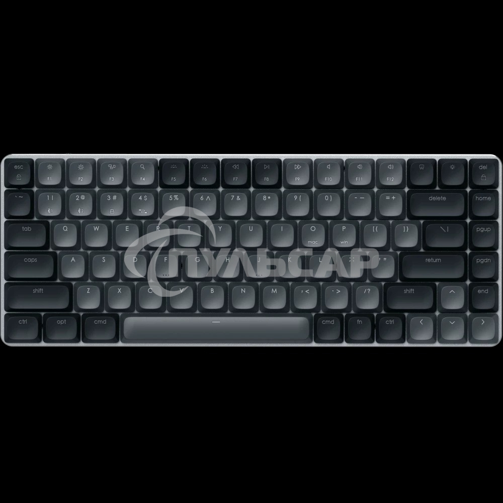 Клавиатура беспроводная механическая Satechi SM1 Slim Mechanical Backlit Bluetooth Keyboard, серый/черный ST-KSM1DK-RU