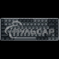 Клавиатура беспроводная механическая Satechi SM1 Slim Mechanical Backlit Bluetooth Keyboard, серый/черный ST-KSM1DK-RU