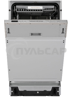 Встраиваемая посудомоечная машина Zigmund & Shtain DW 301.4, серый, 44.8 см, 11 компл., 49 дБ, класс A++