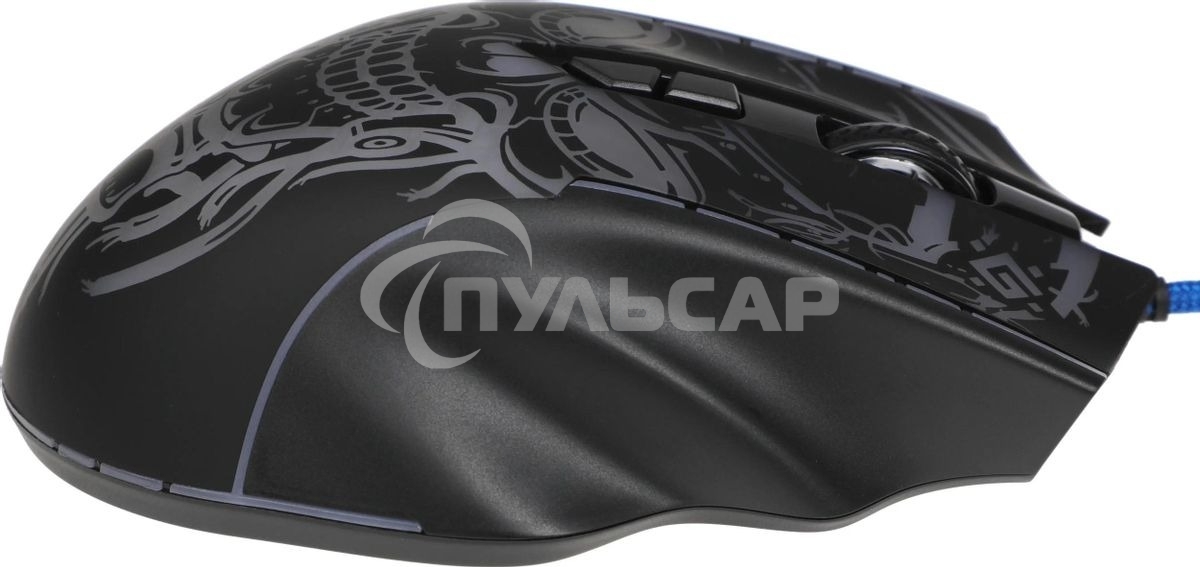 Мышь проводная Defender Bulletstorm GM-928 черный, 7200 dpi, USB, кнопки - 7