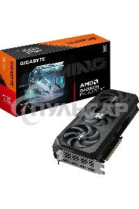 Видеокарта Gigabyte PCI-E 5.0 GV-R9070XTGAMING-16GD AMD Radeon RX 9070XT 16Gb 256bit GDDR6 2400/20000 HDMIx2 DPx2 HDCP Ret