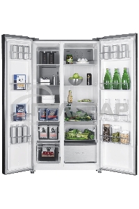 Холодильник ARDO RMA791581EX2 серый двухкамерный 365/217л морозилка слева, No Frost, Side by Side