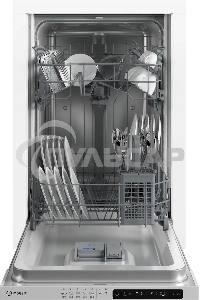 Встраиваемая посудомоечная машина Indesit DIS 1C59, белый, 44.8 см, 10 компл., 48 дБ, класс A