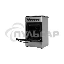 Плита комбинированная Kraft KF-FSK5302ES серый, конфорок 4 газовых, духовка 58 л, 50 см x 85.5 см x 55 см