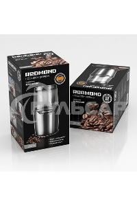 Кофемолка Redmond RCG-M1607, серебристый