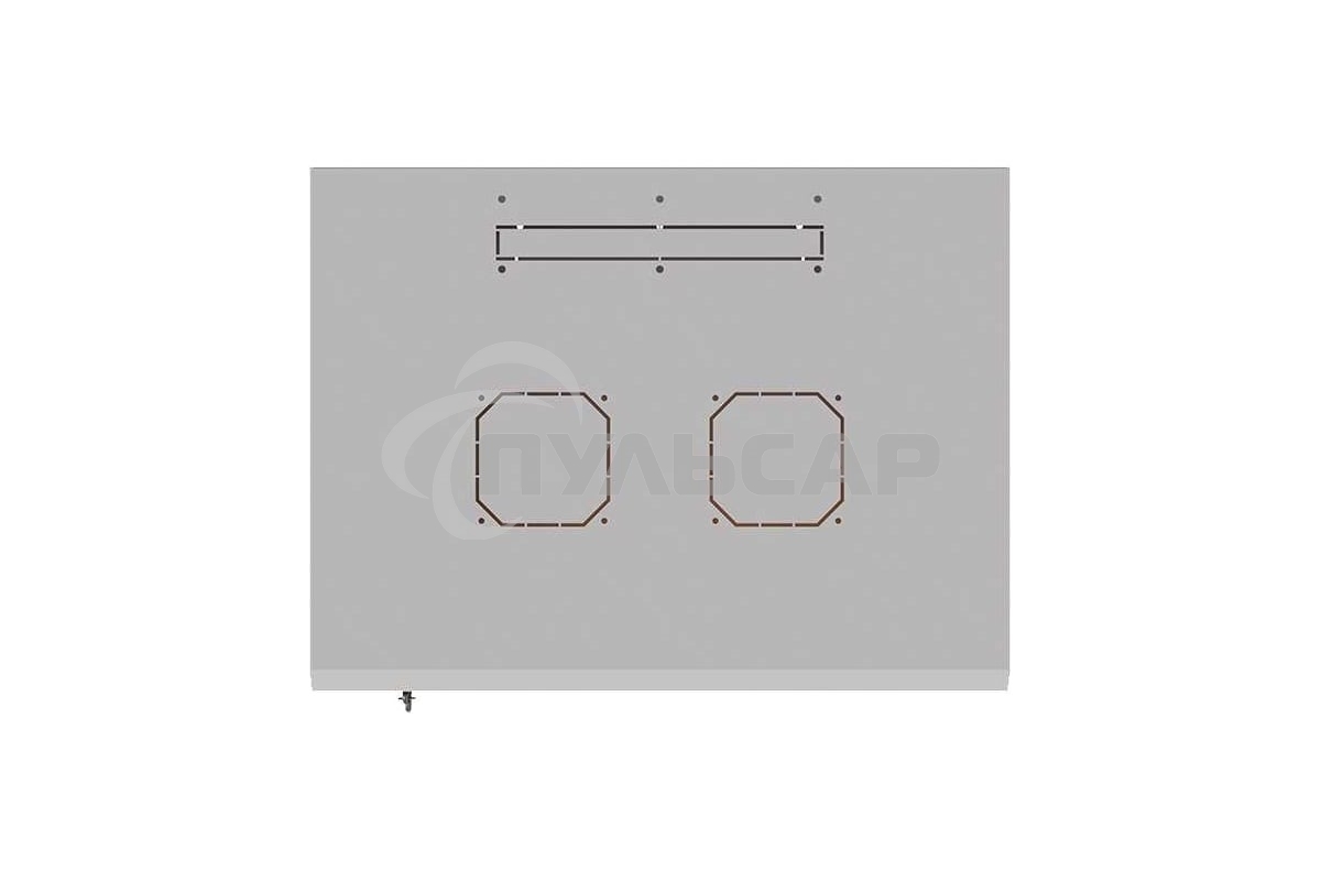 Шкаф коммутационный Suprlan (05-1093) настенный 12U 600x450мм пер.дв.стекл направл.под закл.гайки 70кг RAL 7035 385мм 19кг 500мм
