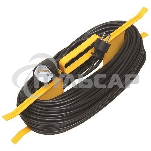 Удлинитель-шнур на рамке ИЭК 1х20м 6А IP44 УР20 2х0.75 WKF20-06-01-20