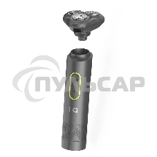 Электробритва BQ SV1002 Green-Gray. Мощность 5 Вт / Время зарядки 90 минут / Время беспроводной работы 60 минут / Влагозащита IPX6 / Мытье под водой / Портативная база для зарядки