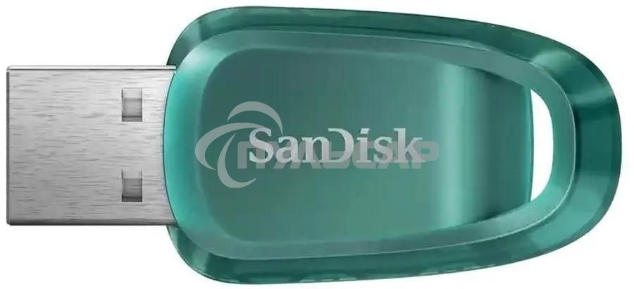 Флешка USB 256 Gb SanDisk CZ96 Ultra Eco, USB 3.2 Green