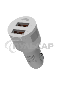 Автомобильное зарядное устройство Maxvi CCM-522 белый 5.2A