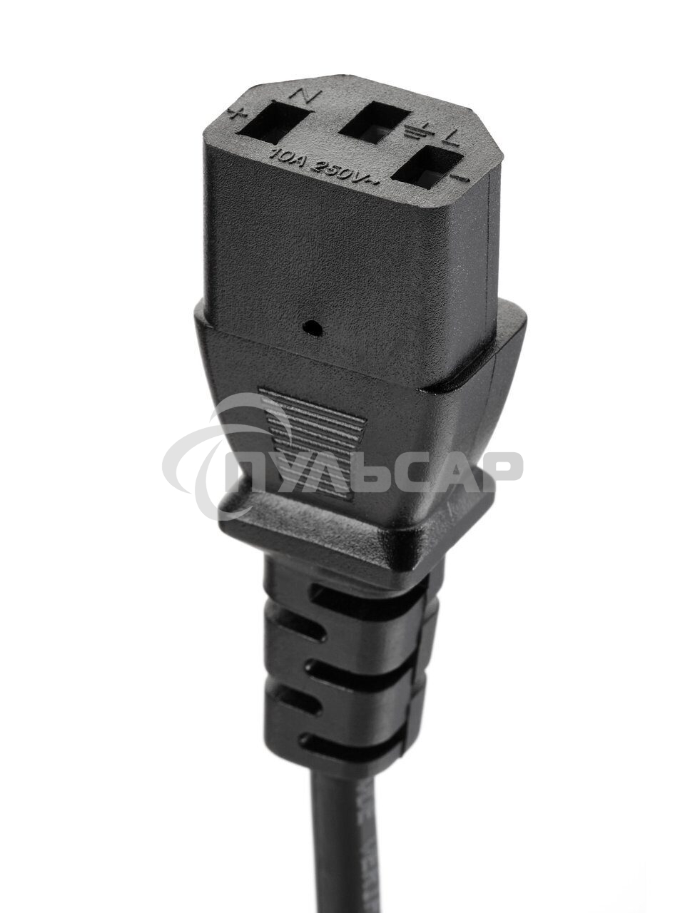 Кабель компьютер-розетка 220V EURO VDE 3G*1.0мм2 медь TELECOM TE021-CU 1,8м