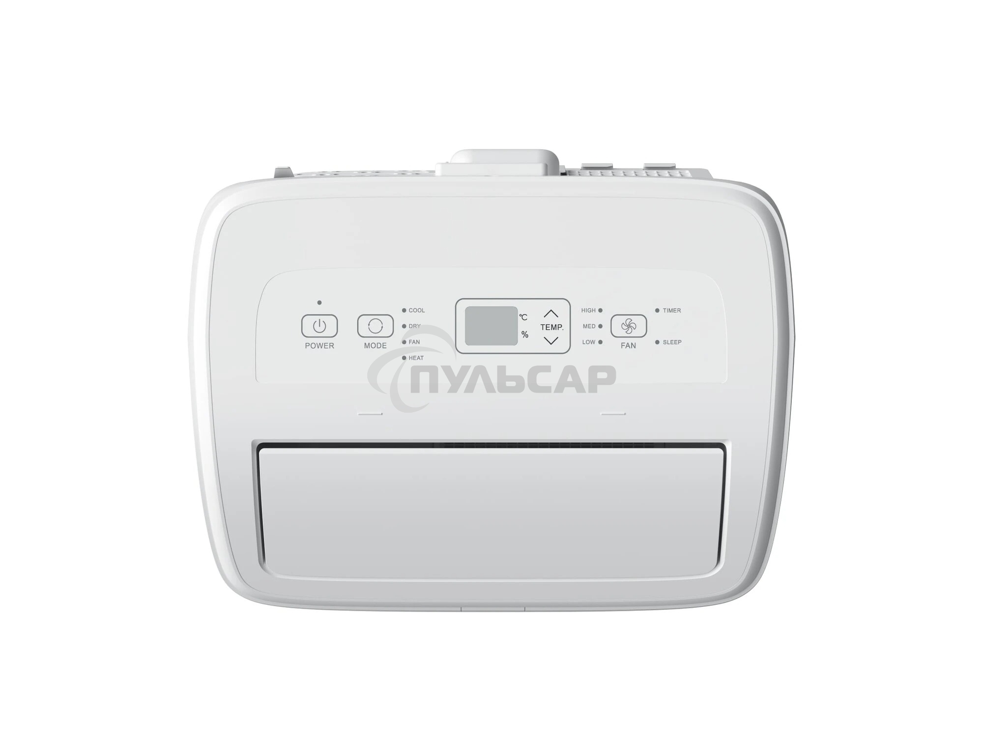 Кондиционер мобильный Hisense AP-12CW4GQCS00 12000 BTU, 25 м², 50 дБ, охлаждение, осушение, белый