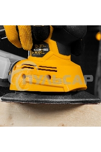 Треугольник абразивный Denzel на ворc. подложке под 