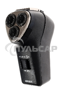 Электробритва Бердск 9М черный/стальной