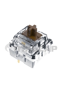 Клавиатура проводная механическая Gembird KB-G600-1, 87кл, Rainbow, коричн.свитчи, 1.8м, черная