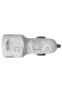 Автомобильное зарядное устройство Maxvi CCM-522 белый 5.2A