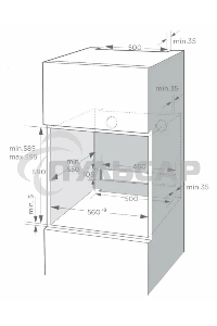 Духовой шкаф Weissgauff EOM 741 PDB Black Edition