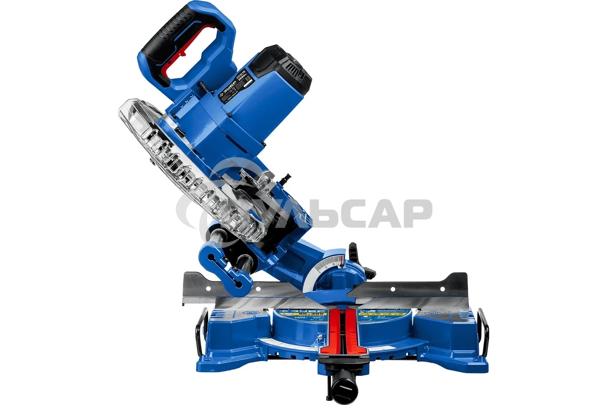 Профессионал пила торцовочная с протяжкой, d 255 х 30 мм, 2000 Вт, ЗУБР ППТ-255-П