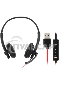 Наушники с микрофоном Oklick/Оклик HS-L900 черный 1.8м накладные оголовье