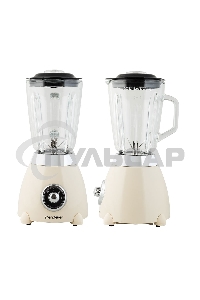 Блендер стационарный ENDEVER Sigma-209 бежевый, 800 Вт, 1,5 л, 2 скорости