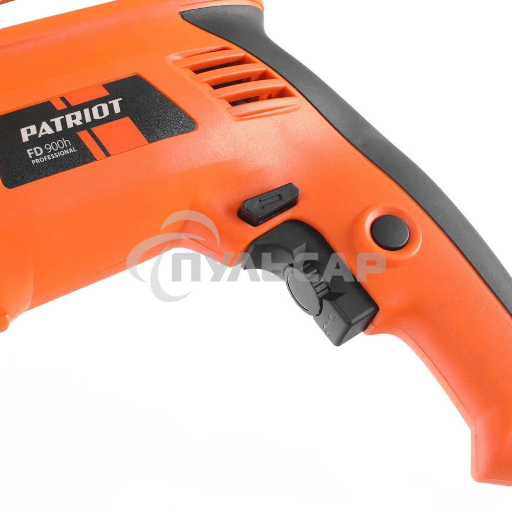 Дрель электрическая ударная PATRIOT FD 900h, 2 скорости, с ударом, мощность 1050Вт, макс.диаметр 16мм, глубиномер + дополнительная ручка