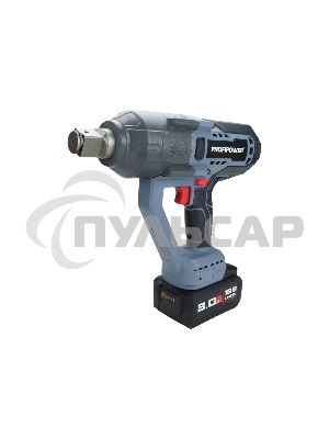 Аккумуляторный бесщеточный ударный гайковерт ProfiPower T-2500N (18В,Li-ion-1шт, 8.0А·ч, 2500Нм, З/У, в кейсе)