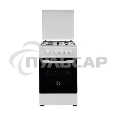 Плита газовая Kraft KF-FSK5301GW белый, конфорок 4 газовых, духовка 58 л, 50 см x 85.5 см x 55.6 см