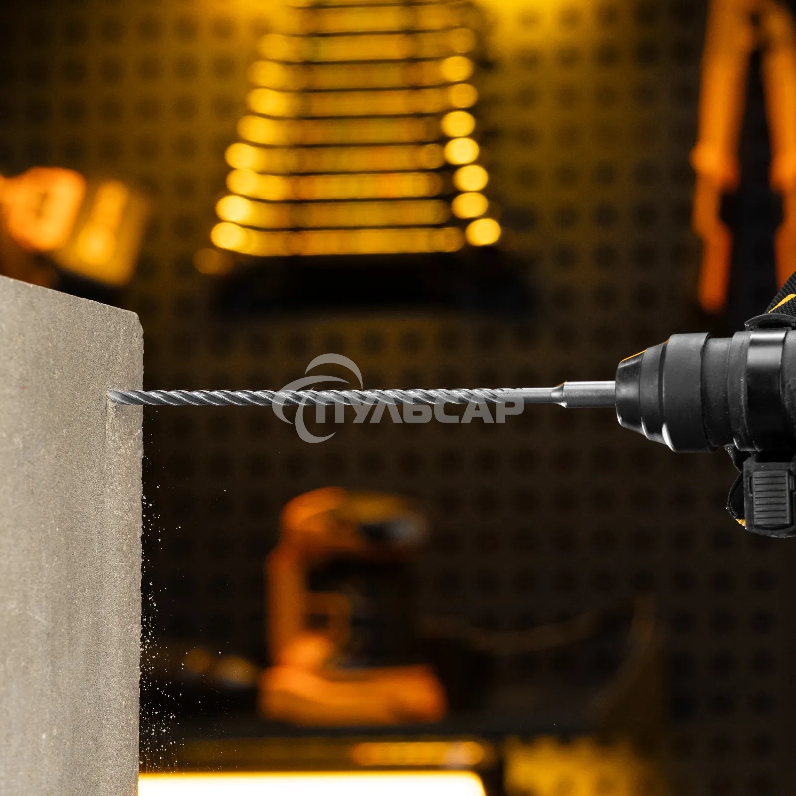 Бур по бетону Denzel цельная крестовая пластина, 6x265 мм, SDS PLUS