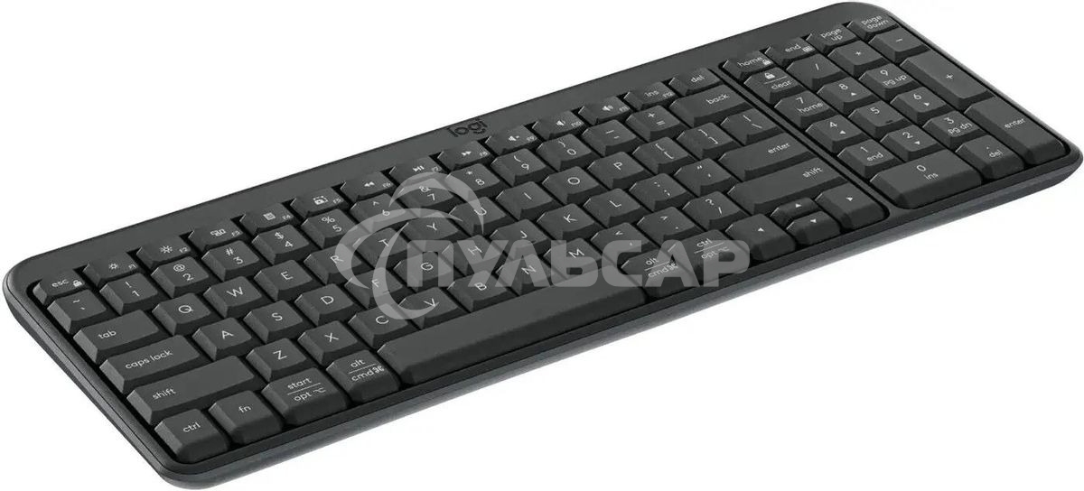 Клавиатура беспроводная Logitech K250, графитовый