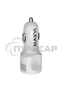 Автомобильное зарядное устройство Maxvi CCM-522 белый 5.2A