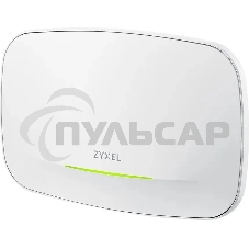 Точка доступа Zyxel NebulaFlex NWA130BE, WiFi 7, 802.11a/b/g/n/ac/ax/be (2,4 и 5 ГГц), MU-MIMO, антенны 2x2, до 688+4320 Мбит/с, 2xLAN 2.5GE, PoE