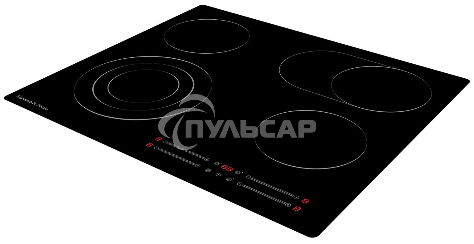 Электрическая варочная панель Zigmund & Shtain CN 44.6 B Hi-Light, черный