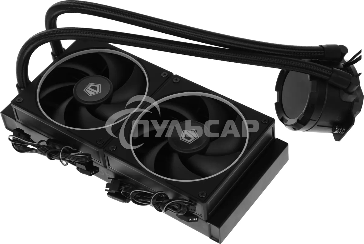 Система водяного охлаждения ID-Cooling SL240 черный 120мм алюминий+медь 2000rpm 30db 4-pin 300W