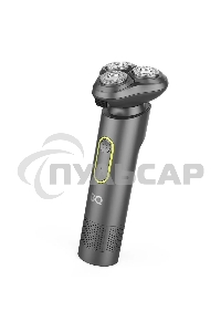 Электробритва BQ SV1002 Green-Gray. Мощность 5 Вт / Время зарядки 90 минут / Время беспроводной работы 60 минут / Влагозащита IPX6 / Мытье под водой / Портативная база для зарядки