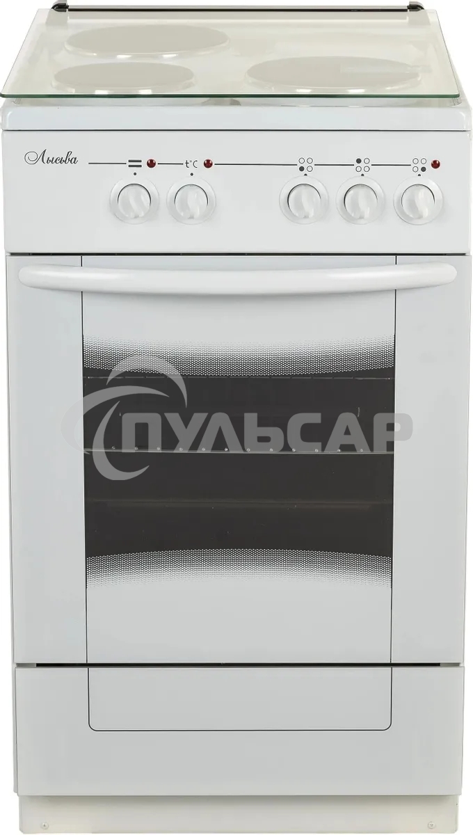 Электрическая плита Лысьва ЭП 301 М2С белый эмаль (без крышки)