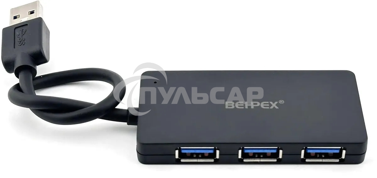 Разветвитель USB 3.0 BPH-3013 4порт. черный