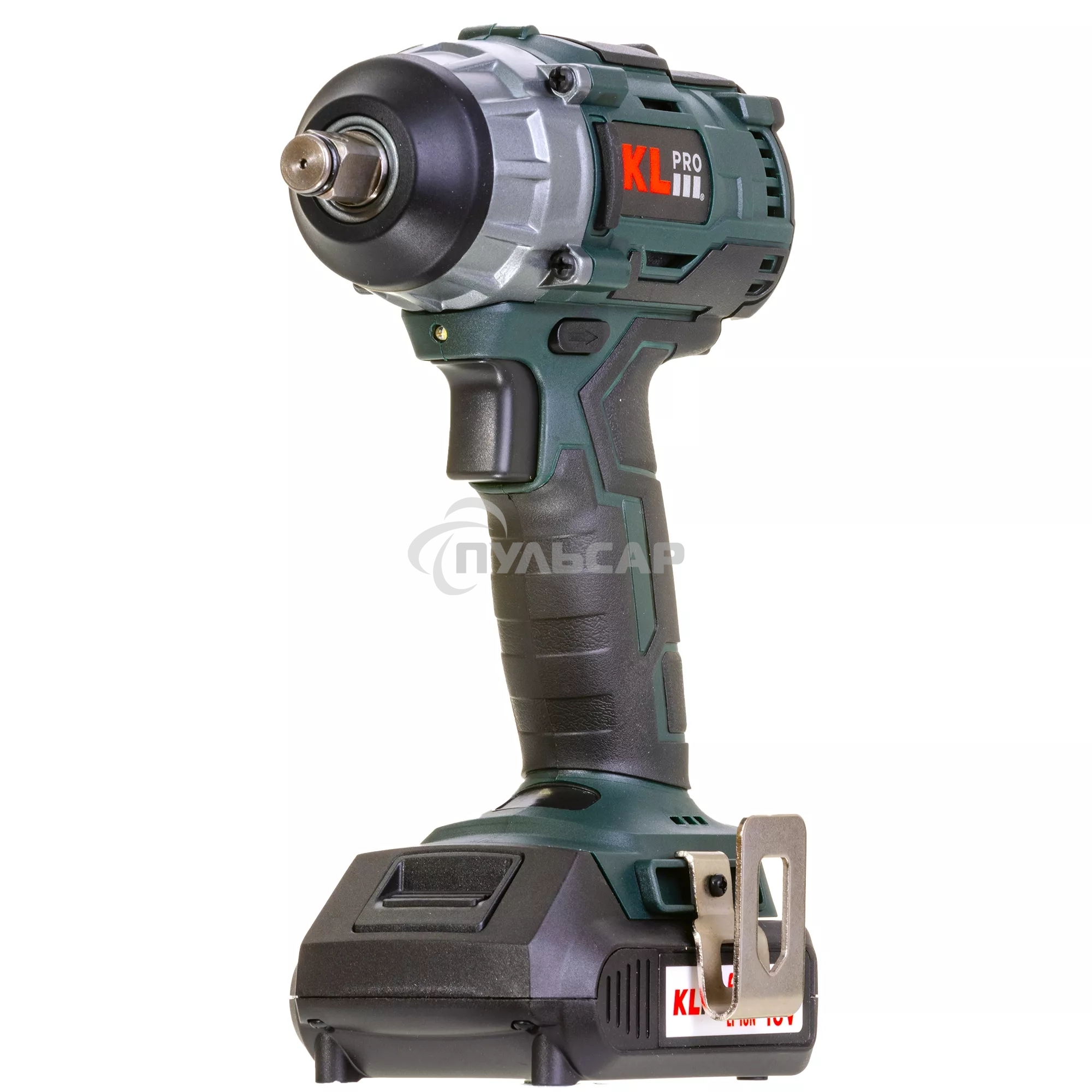 Профессиональный бесщеточный гайковерт аккумуляторный KLPRO KLSS18B-20 (18В, Li-ion-2шт, 2.0А·ч, 250Нм, 2 скорости, подсветка,З/У,в кейсе)