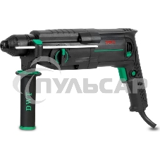 Перфоратор сетевой DWT SBHP08-26 BMC /800 Вт/3.7 Дж/до 5530 уд.в мин/до 1350 об.в мин/SDS-Plus/морозостойкий кабель/кейс/черный (SBHP08-26 BMC)