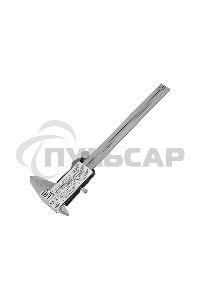 Штангенциркуль, 150 мм, электронный, с глубиномером Denzel