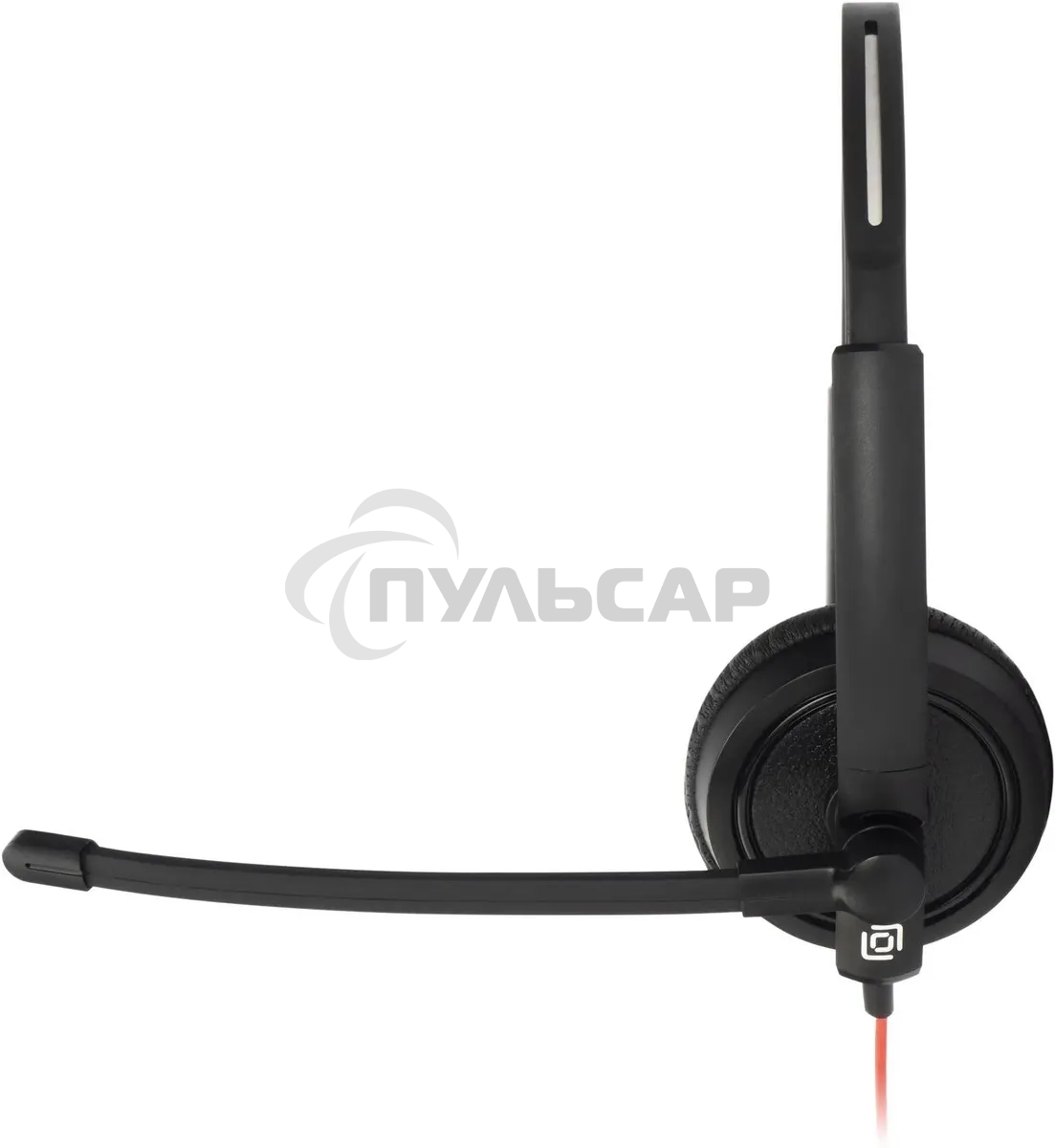 Наушники с микрофоном Oklick/Оклик HS-L900 черный 1.8м накладные оголовье