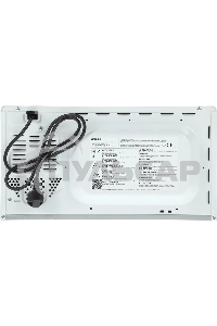 Микроволновая печь Gorenje MO20E1WH белый, 20 л, 800 Вт, переключатели - поворотный механизм