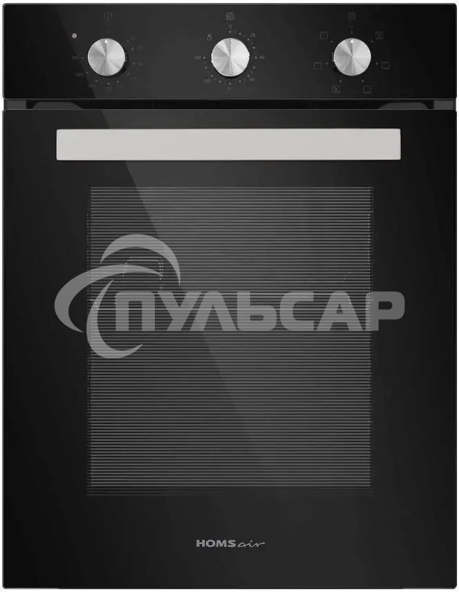 Духовой шкаф электрический встраиваемый HOMSair OEF451BK черный