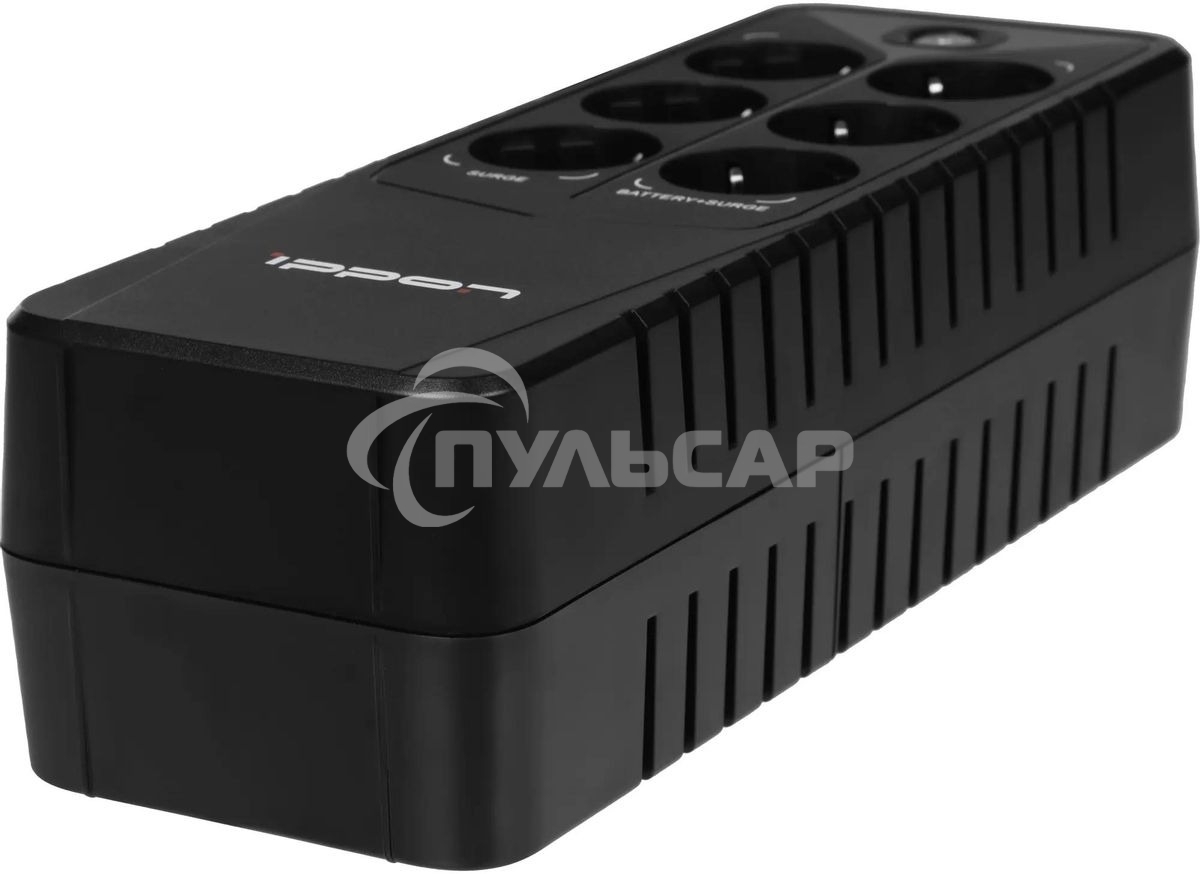 Источник бесперебойного питания Ippon Back Verso 800 черный