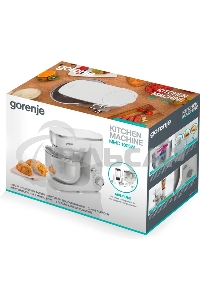 Кухонная машина Gorenje MMC1005W планетар.вращ. 1000Вт белый
