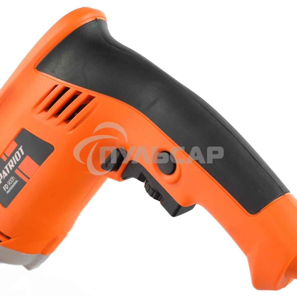 Дрель электрическая ударная PATRIOT FD 900h, 2 скорости, с ударом, мощность 1050Вт, макс.диаметр 16мм, глубиномер + дополнительная ручка