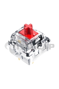 Клавиатура проводная механическая Gembird KB-G600, 87кл, Rainbow, красн.свитчи, 1.8м, черная