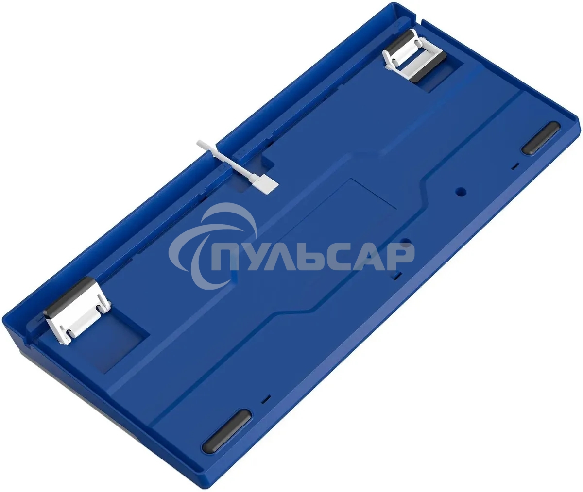 Клавиатура проводная A4Tech Bloody B950 USB синий/белый